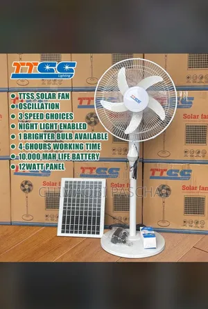 Solar Fan With Accessories