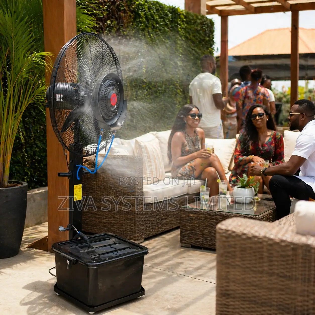 Mist Fan Available for Rent/Hire.