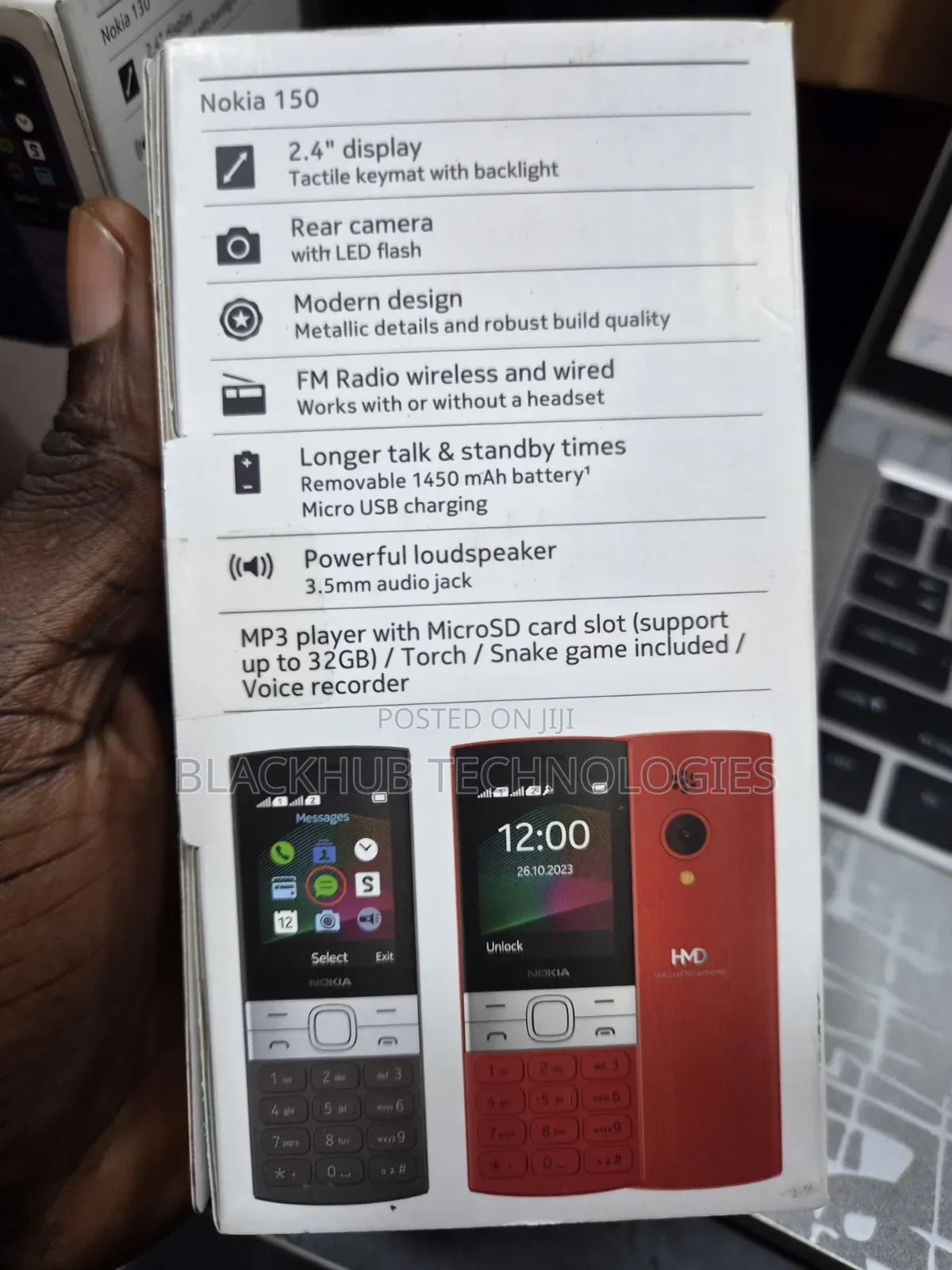New Nokia 150 Black