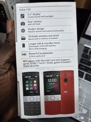 New Nokia 150 Black