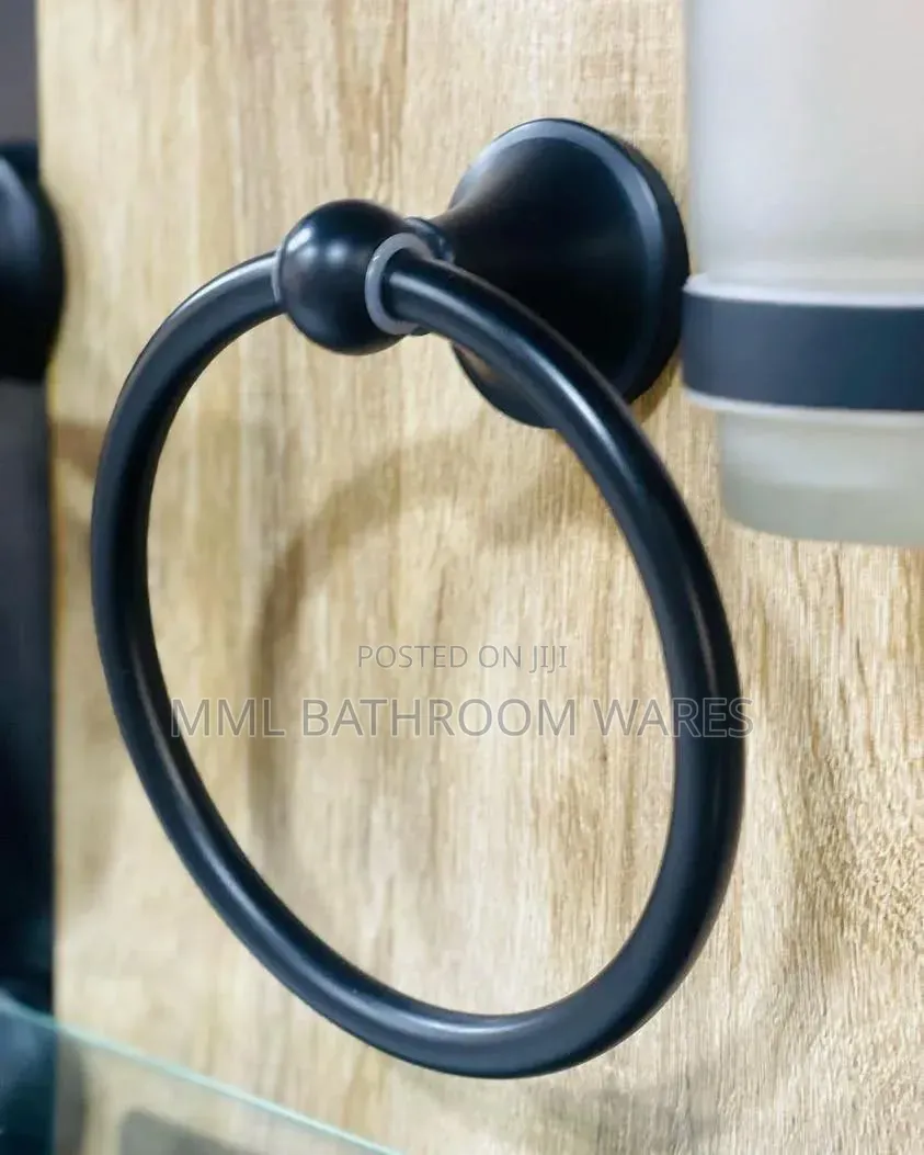Matte Black Ring