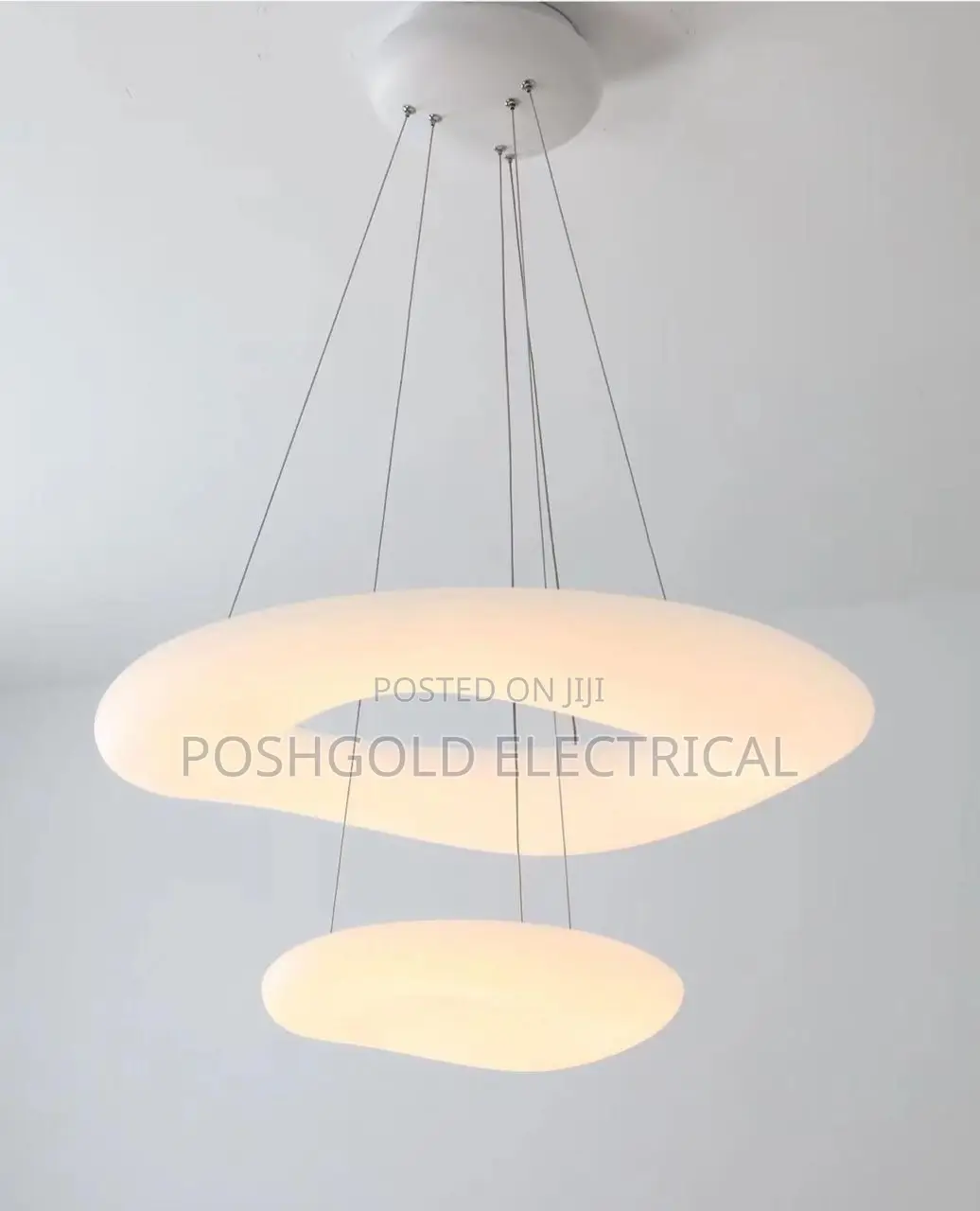 2 Tier Cloud Pendant Light