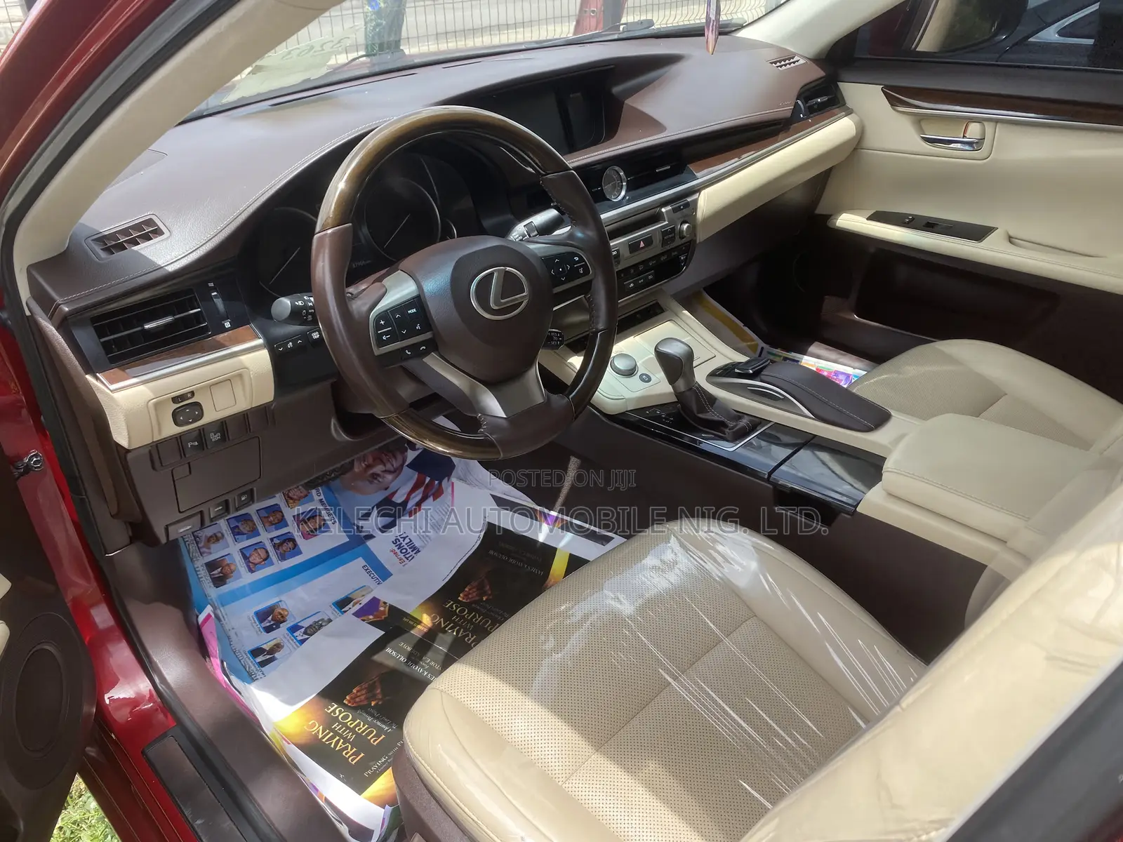 Lexus ES 350 FWD 2016 Red