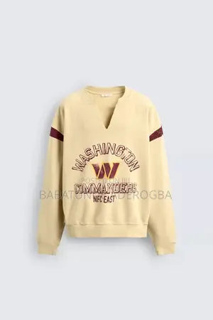 Zara NFL v Neck T-Shirt