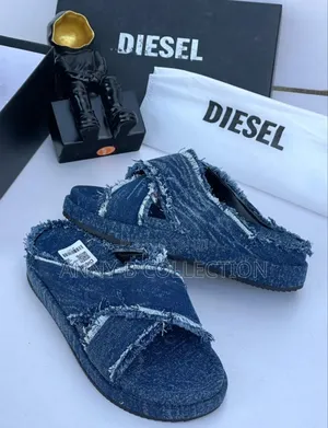 Diesel Denim Men Pam Slide