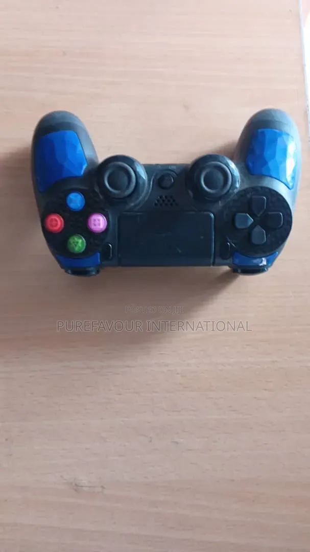 Wireless Ps4 Controller Blue Black Dualshock Pad