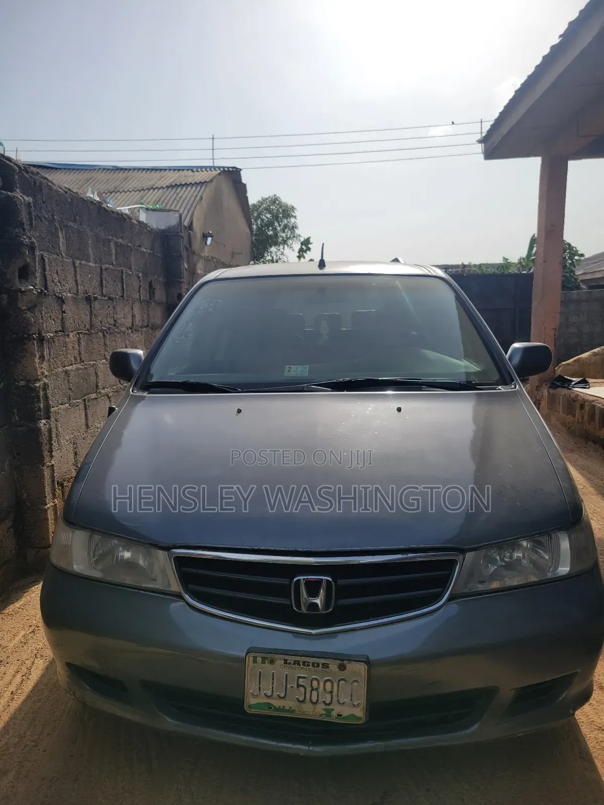 Honda Odyssey 2002 Gray
