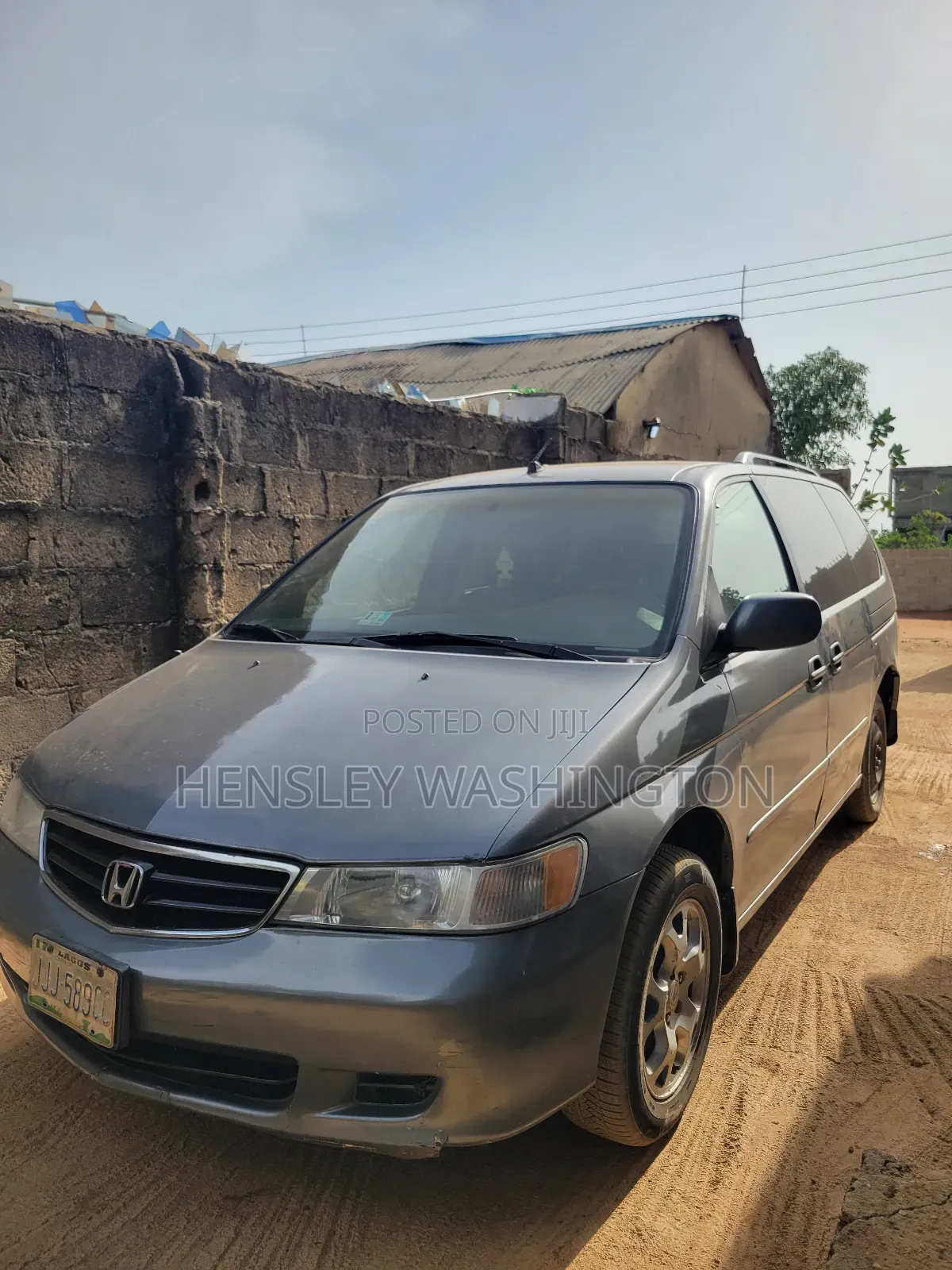 Honda Odyssey 2002 Gray
