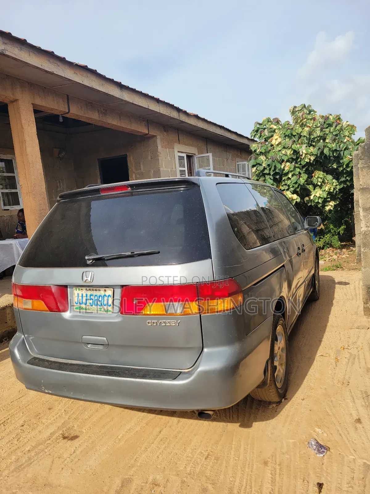 Honda Odyssey 2002 Gray