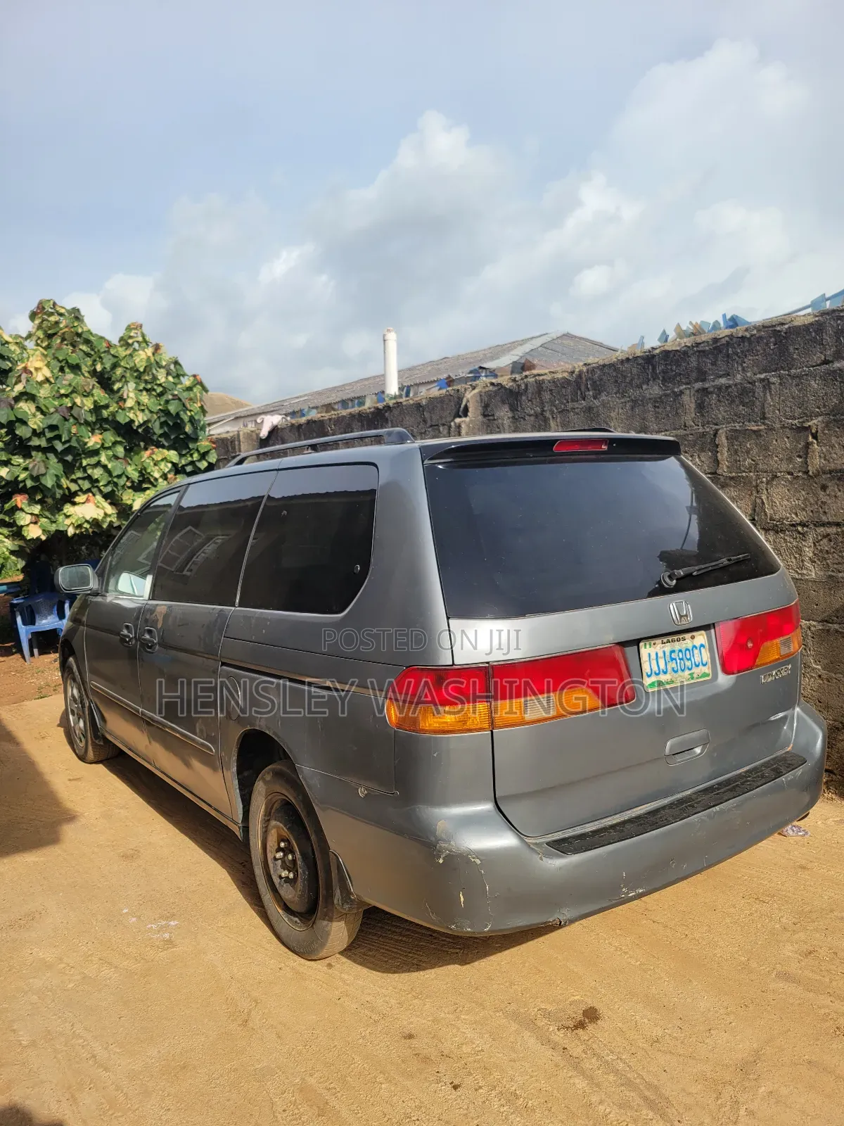 Honda Odyssey 2002 Gray