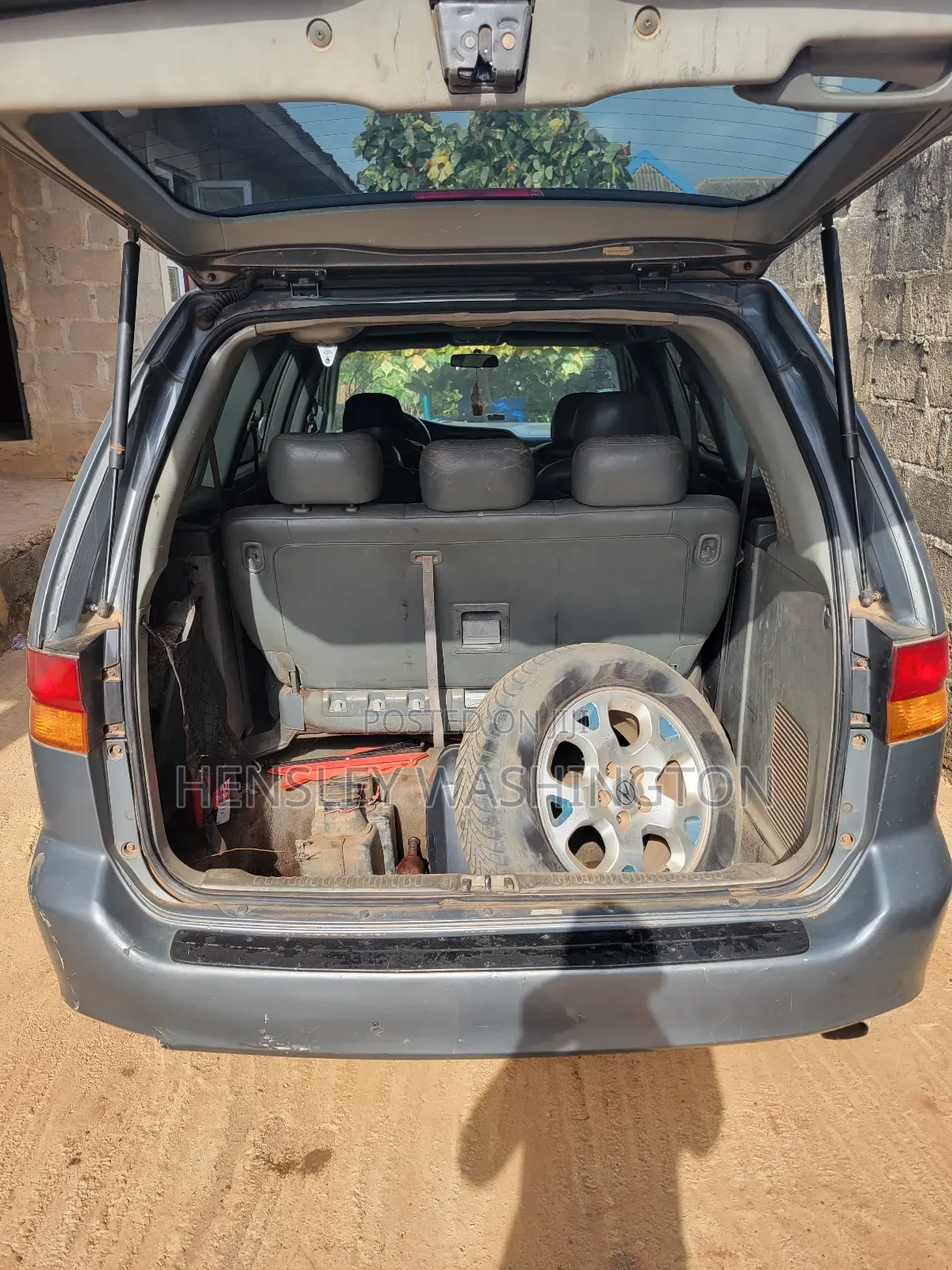 Honda Odyssey 2002 Gray