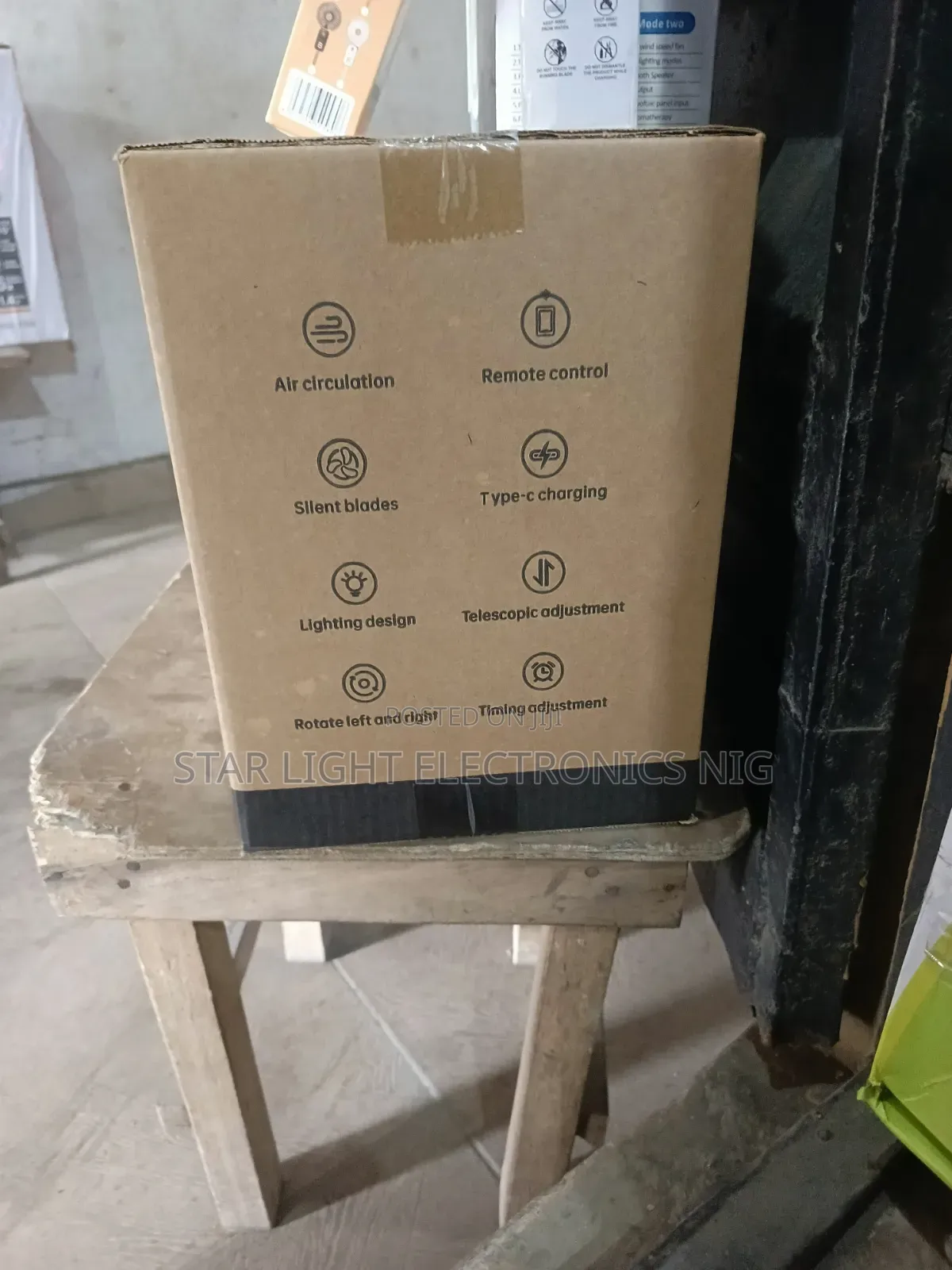 Air Fan Adjustable Height