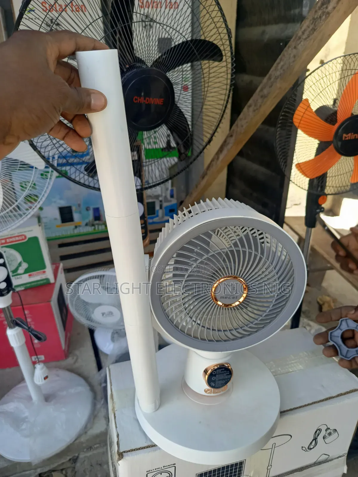 Air Fan Adjustable Height