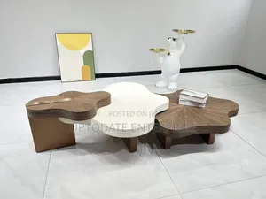3in1 Wooden Design Center Table