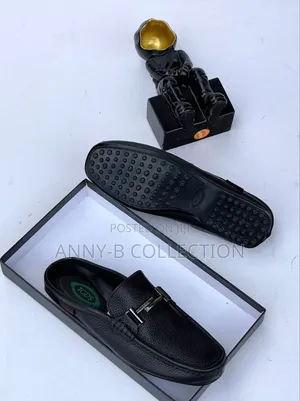 Tods Men Black Half Shoe
