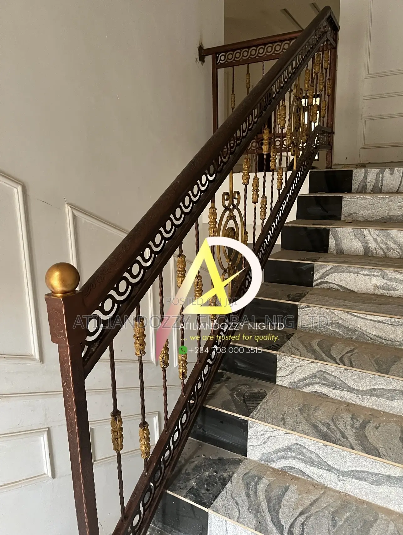 Wrought Iron Rails