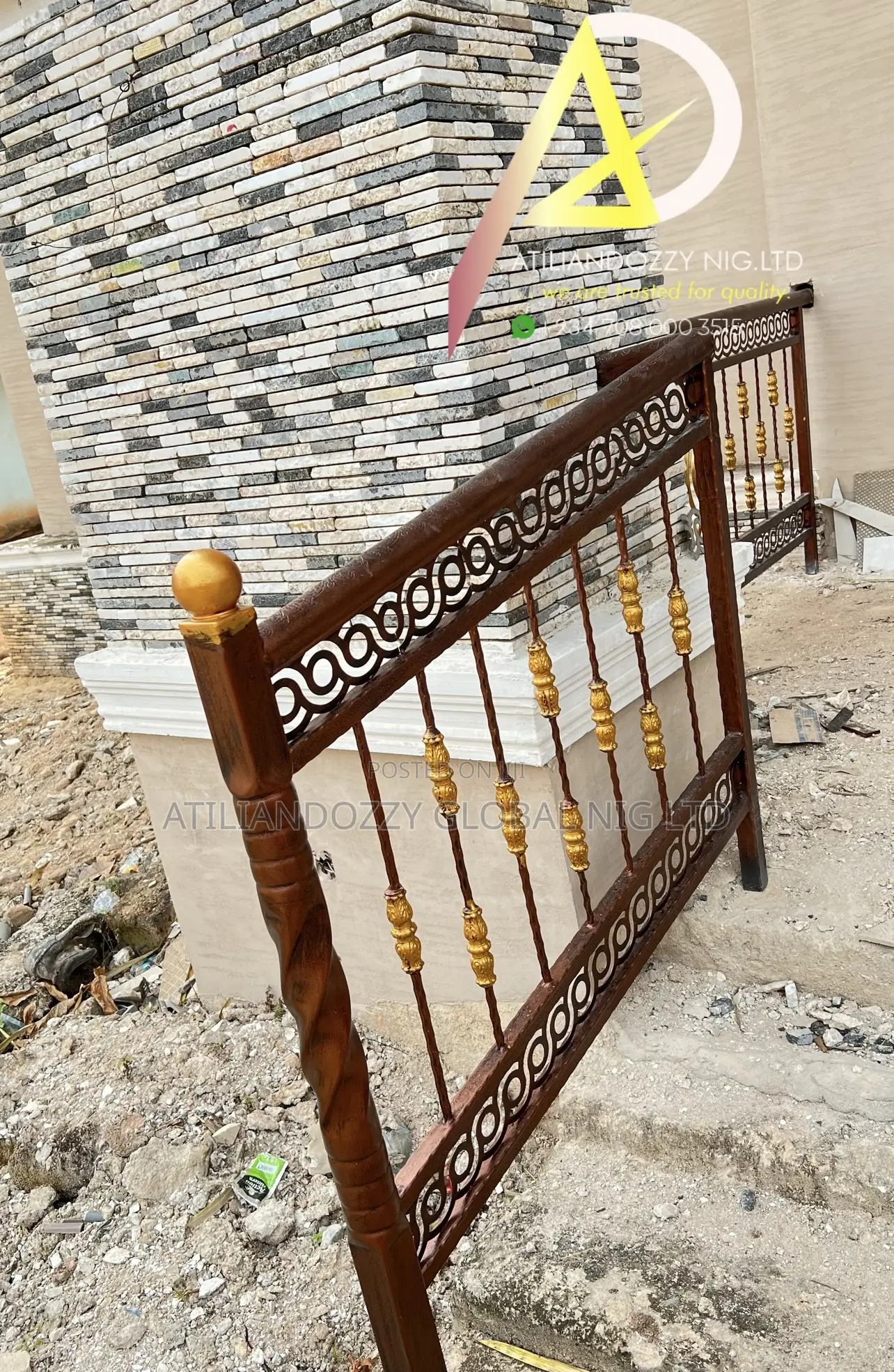 Wrought Iron Rails