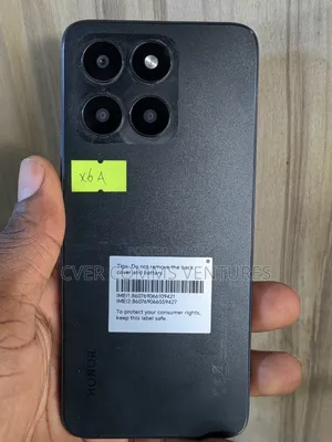 Honor X6a 128 GB Black