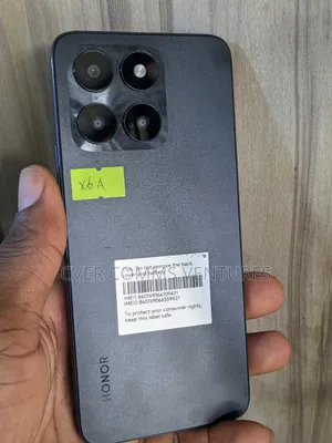 Honor X6a 128 GB Black