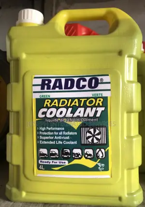 4-Liter Jug of Radco Green Verte Radiator Coolant