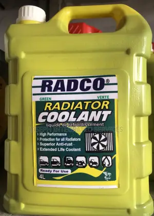 4-Liter Jug of Radco Green Verte Radiator Coolant