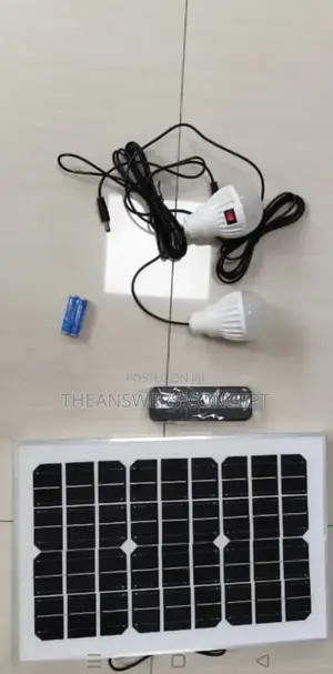 Perez Rechargeable Solar Fan
