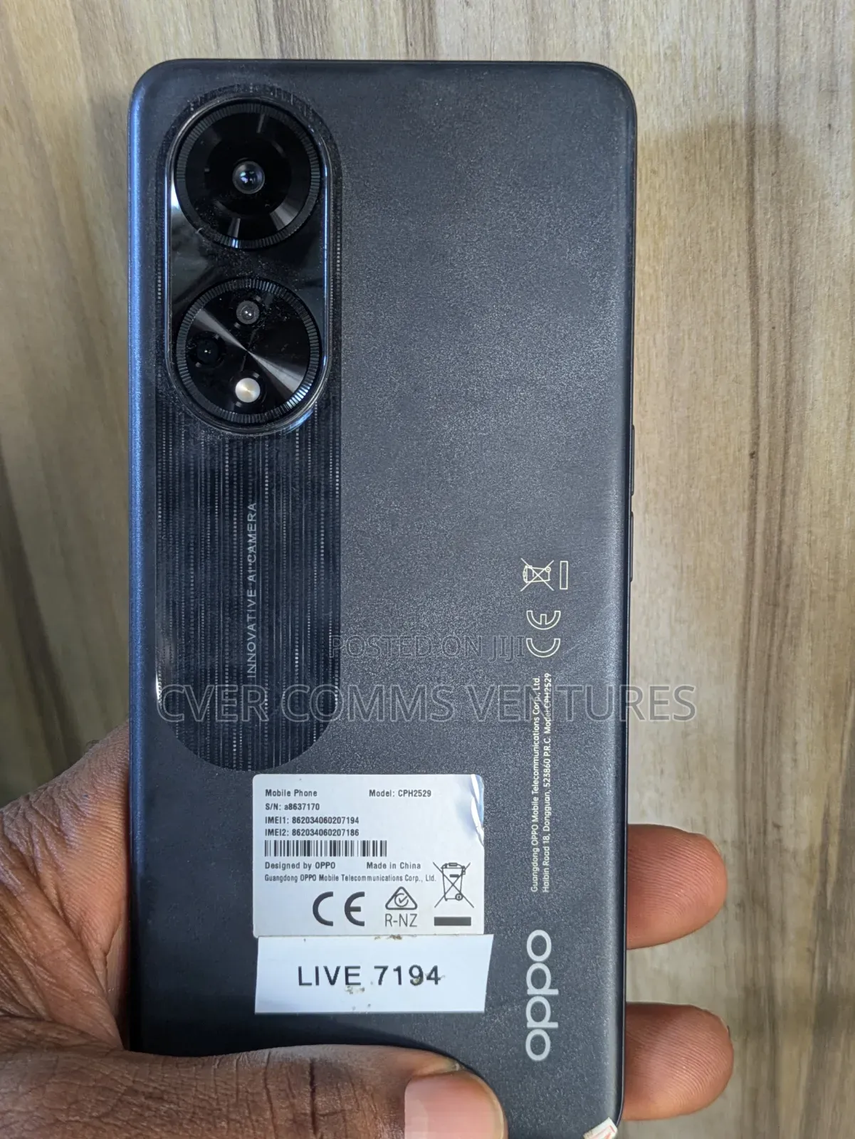 Oppo A98 256 GB Black