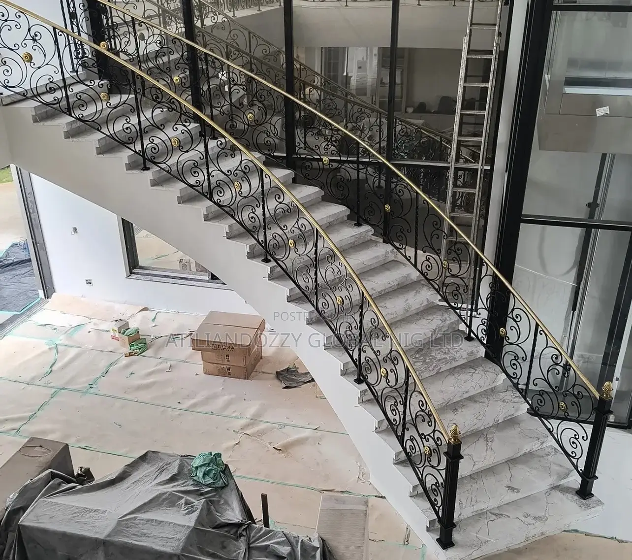 Spiral Staircase Wrought Iron
