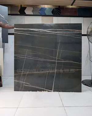 60x60cm Sahara Noir Porcelain Glossy