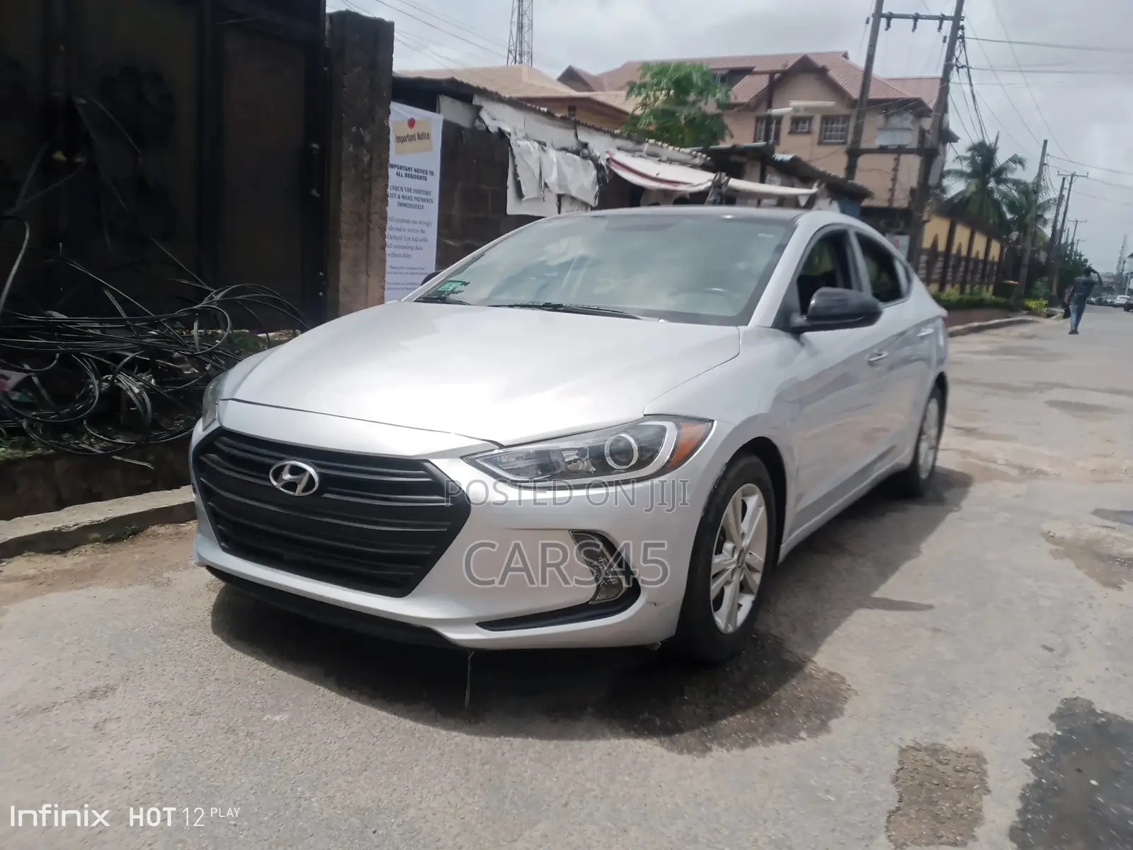 Hyundai Elantra 2017 Silver