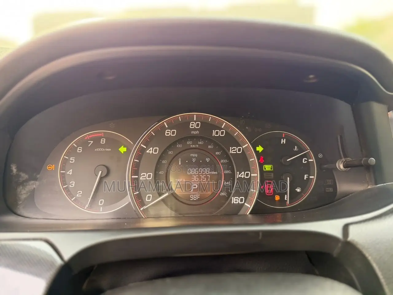 Honda Accord 2014 Blue