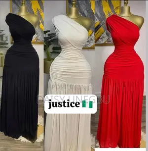 One-Shoulder Ruched Bodycon Maxi Dress