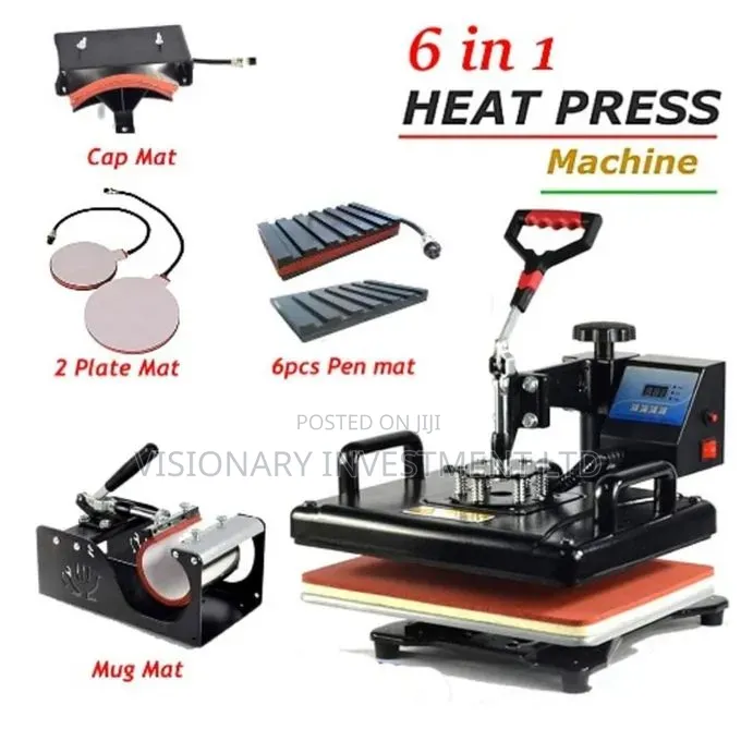 6 in 1 Heat Press Machine