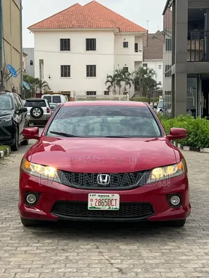 Honda Accord EX-L V-6 2dr Coupe (3.5L 6cyl 6M) 2014 Red