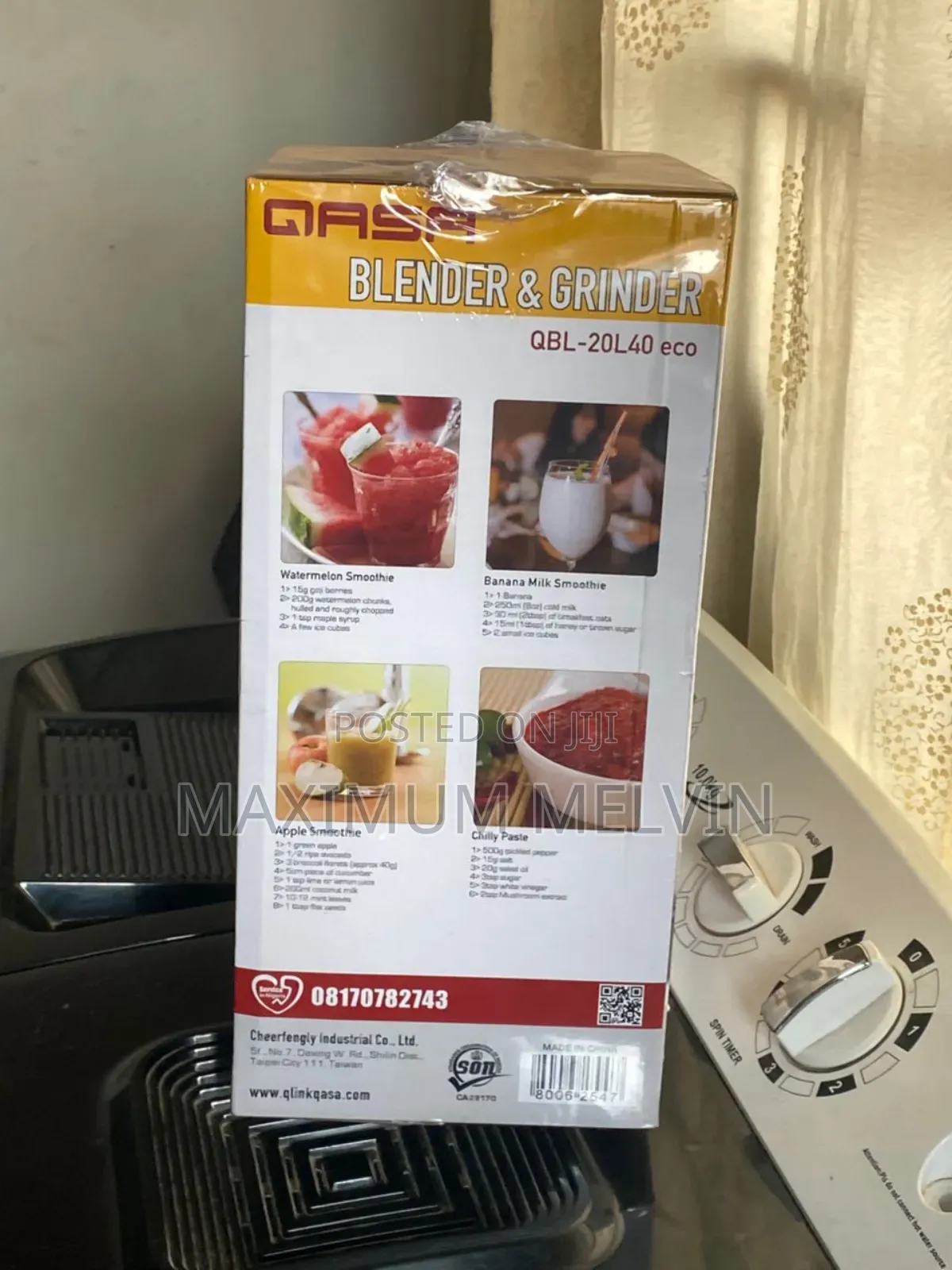 A Brand New Qasa Blender and Grinder