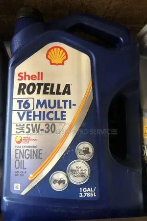 Shell Rotella T6 Multi-Vehicle 5w-30 Full Synthetic Engine Oil