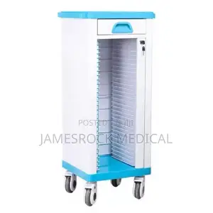 Abs Medical Record Trolley Single Row