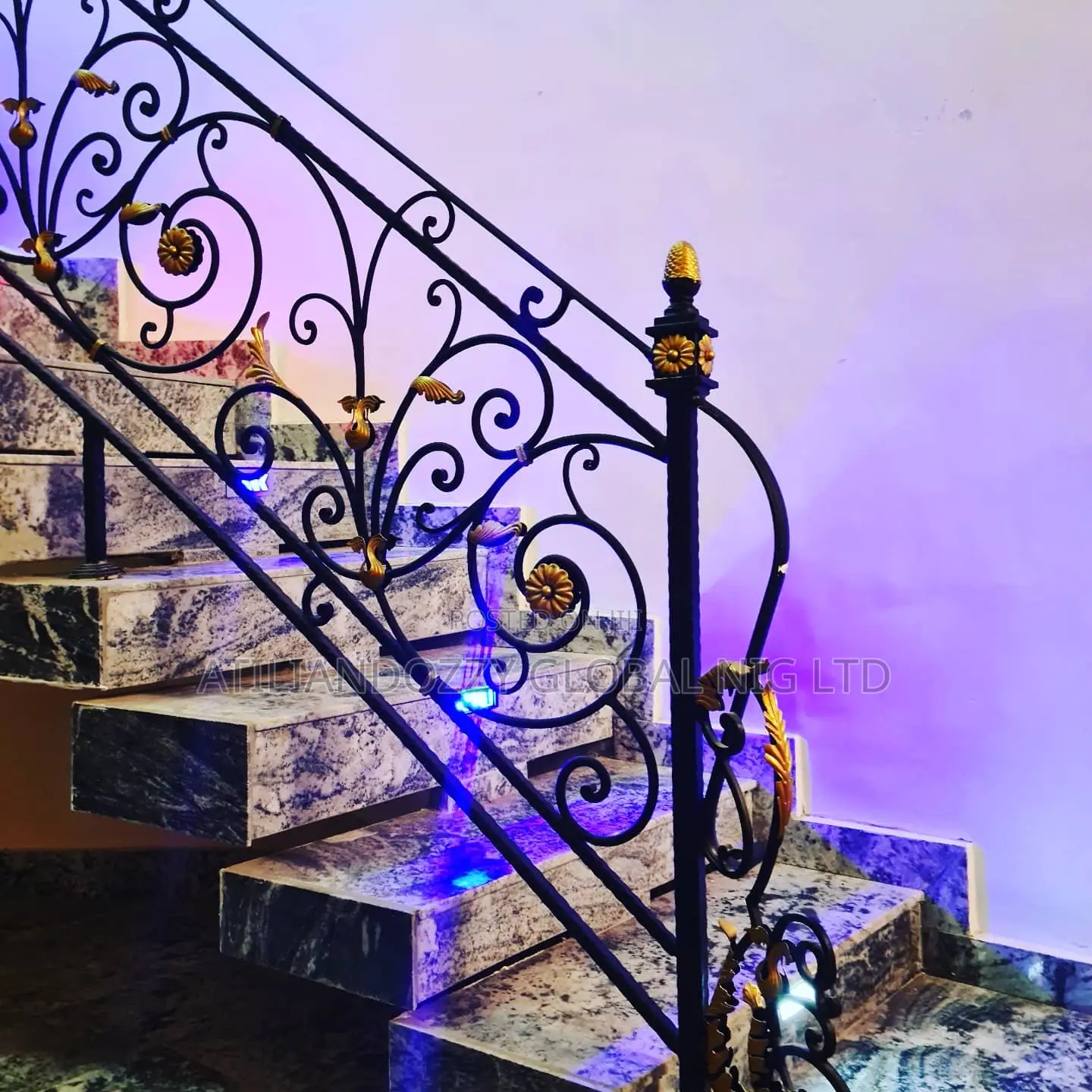 Wrought for Stairs