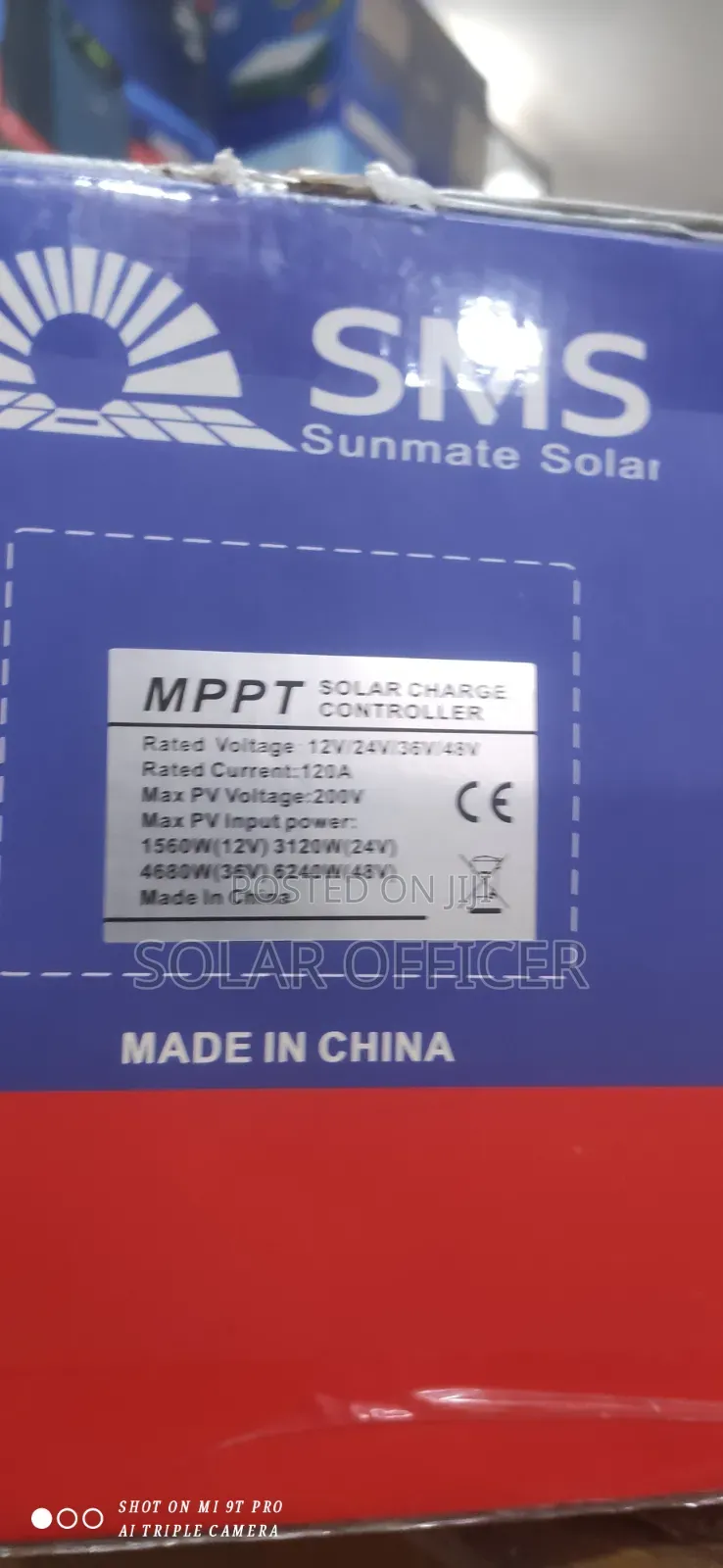 120a MPPT Solar Charger Controller