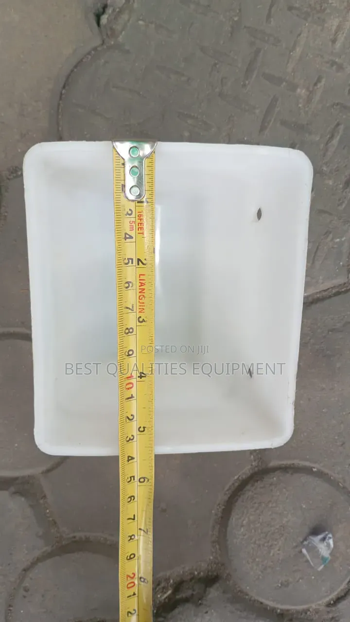 5" Plastic Elevator Cup // 5 Inches Plastic Elevator Cup