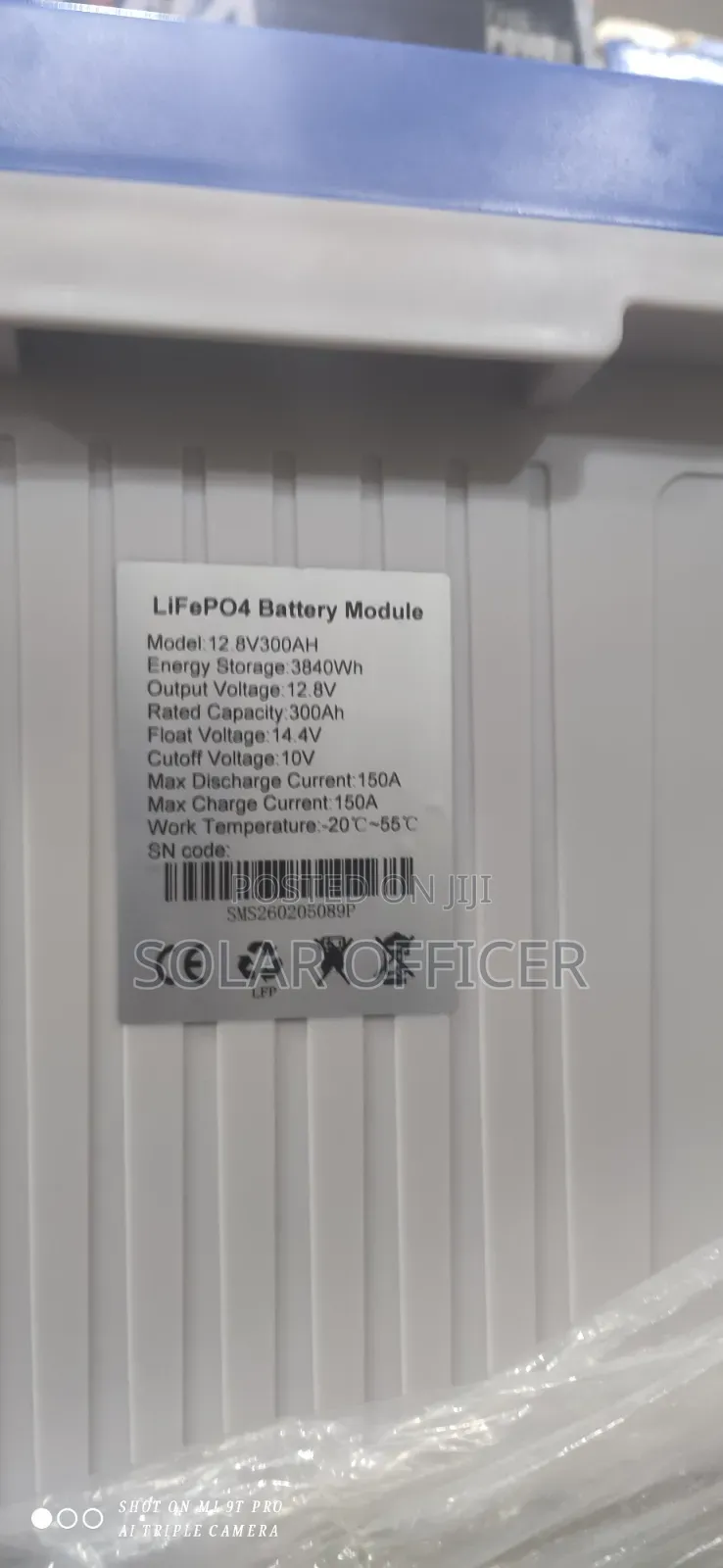 SMS Lithium Battery 300 Ah
