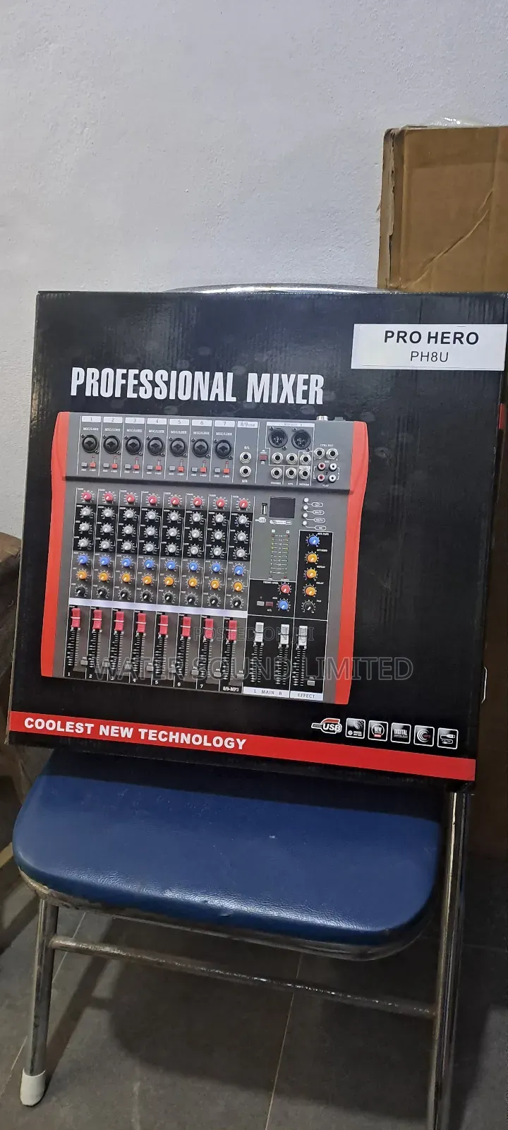 8 Channel Mixer Professional