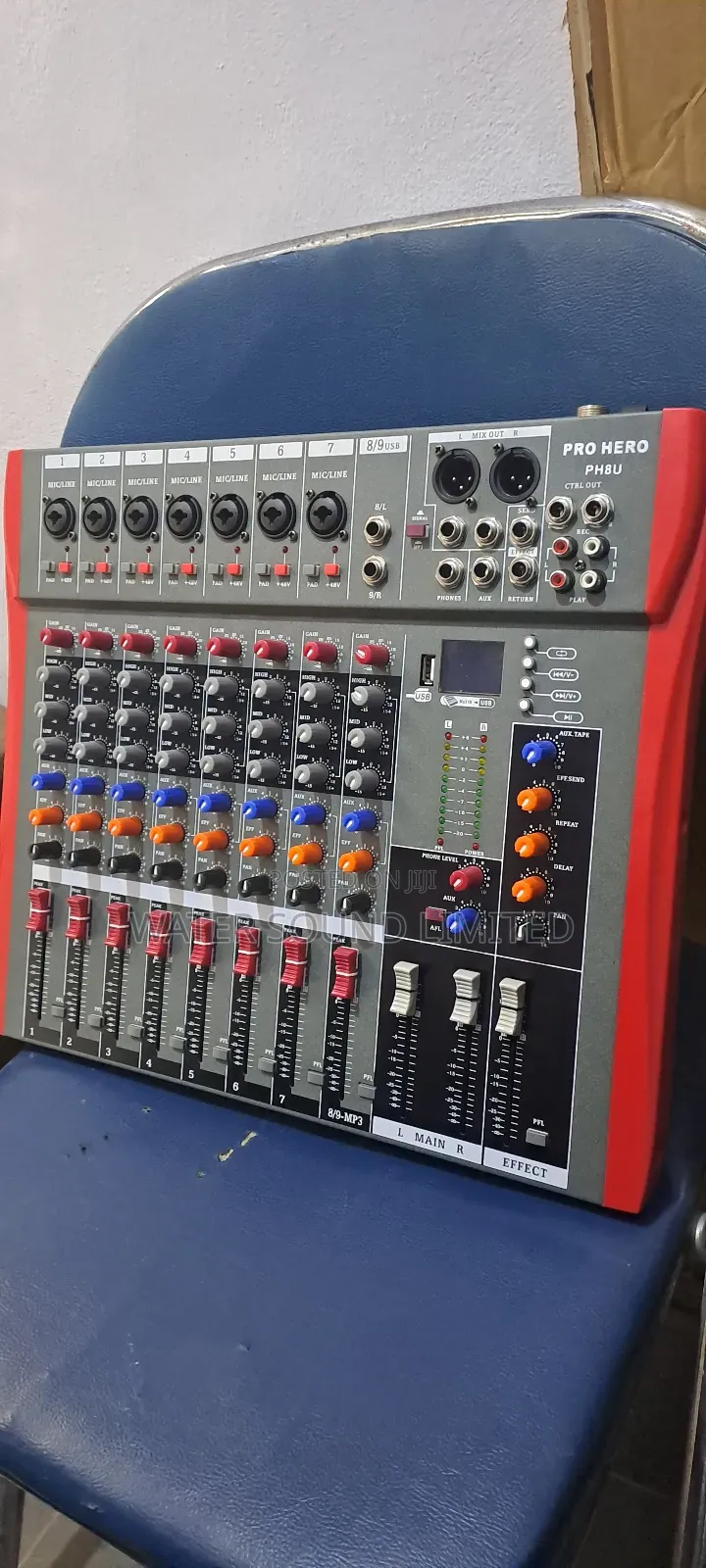 8 Channel Mixer Professional