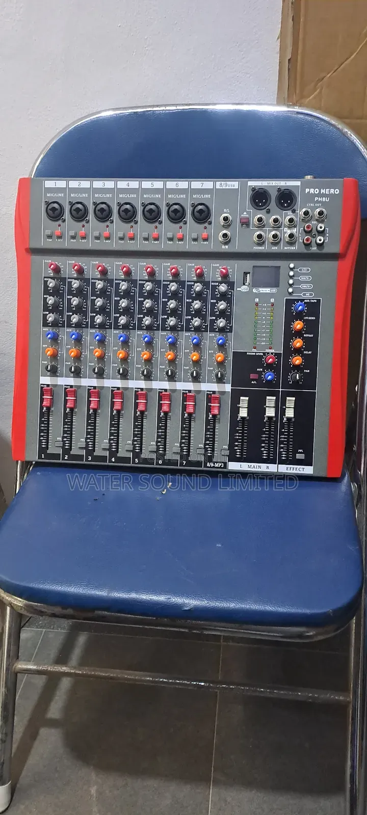 8 Channel Mixer Professional