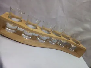 Tequila Glass 6pcs With Rack