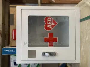 Aed Defibrillator Box With Alarm System