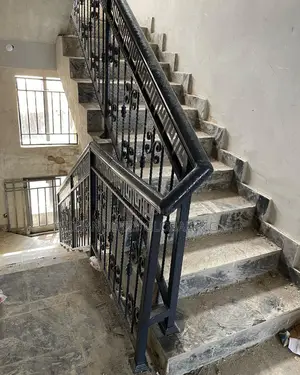 Double C Wrought Iron Rail