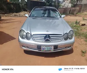 Mercedes-Benz CLK 350 Coupe 2008 Silver