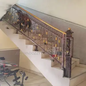 Wrought Iron Step Rails