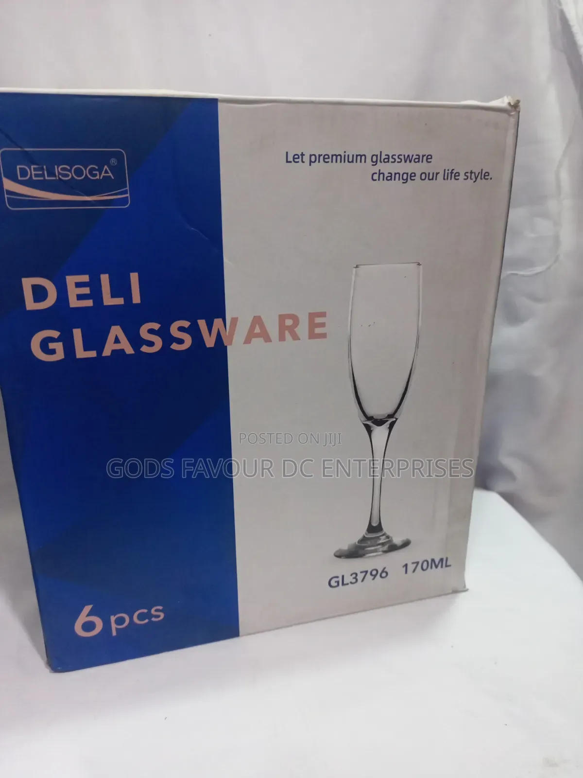 6 Pcs Deli Champagne Glass